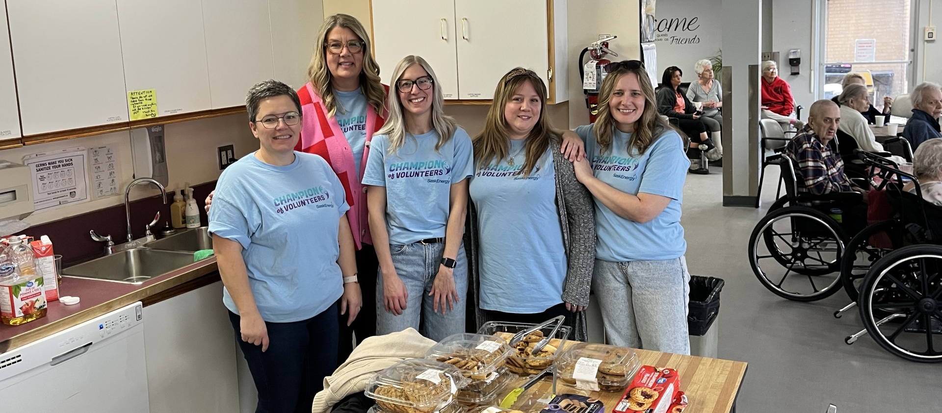 Group photo of employees