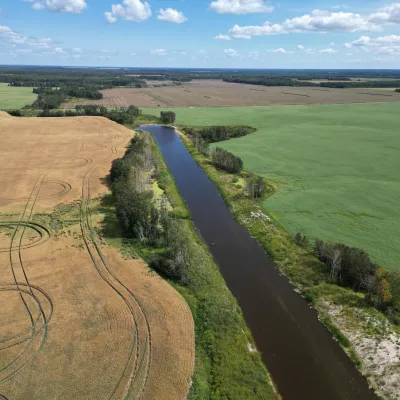 View from a drone