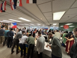 SaskEnergy employees gather together at Mini Mosaic