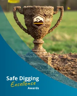 Safe Digging Excellence Award graphic