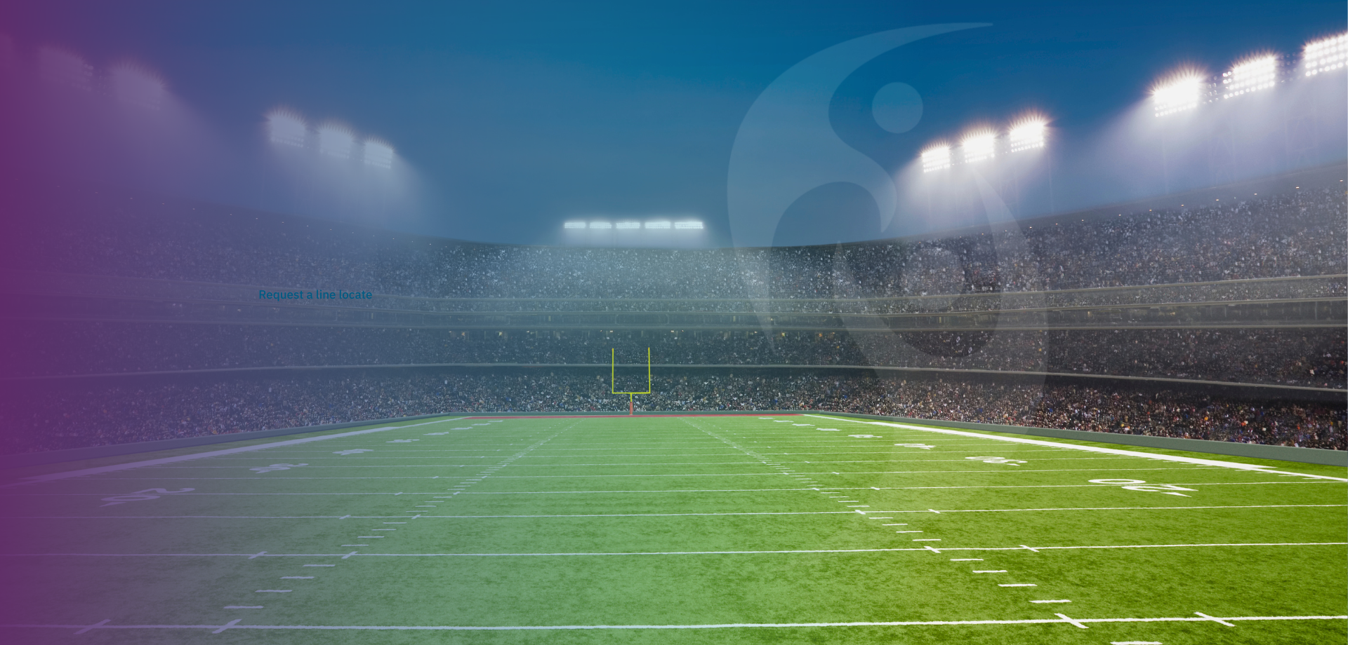 football field under the lights